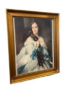 FRANZ XAVER WINTERHALTER GERMAN ARTIST NEO-ROCOCO ART MOVEMENT PORTRAIT OF VARVARA DMITRIEVNA