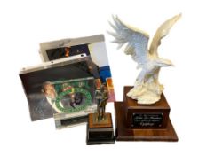 JOHN LEE HOOKER AMERICAN BLUES SINGER PHOTOGRAPHS AND AWARDS