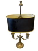 BILTMORE ESTATE COLLECTION FRENCH EMPIRE STYLE CANDLELIGHT LAMP