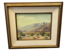 NELLIE EVELYN ZIEGLER OHIO BORN, CALIFORNIA ARTIST ORIGINAL OIL PAINTING ON BOARD