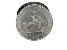 2020 CANADA .999 FINE SILVER ONE AND A HALF OUNCE $8 COIN