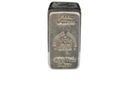 MONARCH PRECIOUS METALS .999 FINE SILVER FIVE TROY OUNCE BAR