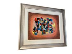 ANATOLE KRASNYANSKY LIMITED EDITION EMBELLISHED SERIGRAPH 