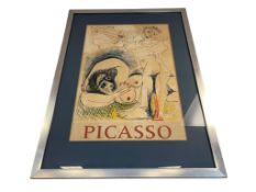 PICASSO EXHIBITION POSTER 