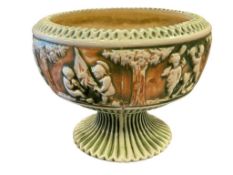 1915 ROSEVILLE POTTERY DONATELLO POTTERY COMPOTE
