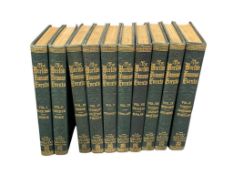 1919 THE WORLD'S FAMOUS EVENTS 10 VOL BOOK SET BY EDWARD S. ELLIS AND CHARLES F. HORNE