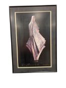 DALE CLAUDE LAMPHERE WYOMING / SOUTH DAKOTA CONTEMPORARY ARTIST PERSONALIZED SIGNED 1983 PRINT