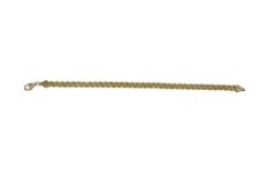 10K YELLOW GOLD DUAL STRAND ROPE BRACELET