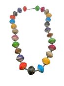 UGANDA MADE AFRICAN TRIBAL NECKLACE