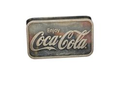 COCA-COLA .999 FINE SILVER 1 TROY OUNCE ART BAR