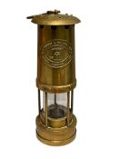 19TH CENTURY E. THOMAS & WILLIAMS CAMBRIAN MINERS LAMP NO. 186515