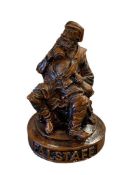 SIR JOHN FALSTAFF FICTIONAL CHARACTER BY WILLIAM SHAKESPEARE CERAMIC FIGURINE
