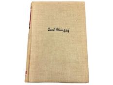1940 FOR WHOM THE BELL TOLLS BY ERNEST HEMINGWAY PUBLISHED CHARLES SCRIBNER'S SONS HARD COVER BOOK