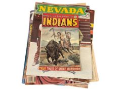 ASSORTED LITERATURE, INCLUDING NEVADA HIGHWAY AND PARKS MAGAZINES, BOOK OF AMERICAN INDIANS