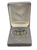 WATERFORD CRYSTAL FINE IRISH CRYSTAL HEART SHAPED TRINKET / JEWELRY DISH