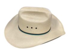 MEN'S RESISTOL SAN ANTONE II NATURAL STRAW HAT SIZE 7 1/4