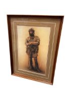 JAMES BAMA 1988 LIMITED EDITION PRINT TITLED DAN-MOUNTAIN MAN