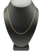 ITALIAN 14K YELLOW GOLD MARINER LINK NECKLACE
