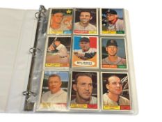 1960'S TOPPS MLB BASEBALL SPORT PLAYER CARDS, 90 CARDS TOTAL