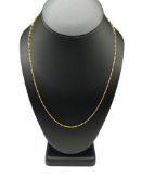 22K YELLOW GOLD FASHION NECKLACE BY 3D-GOLD DESIGNER