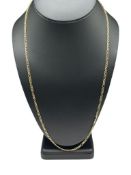 ITALIAN 14K YELLOW GOLD LINK NECKLACE