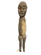 ANTIQUE ADRICAN CARVED WOOD FERTILITY DOLL