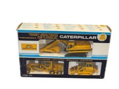 VINTAGE JOAL JUGUETES MINIATURE DIE-CAST CATERPILLAR CONSTRUCTION ARTICULATED TOYS MADE IN SPAIN