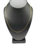 ITALIAN 14K YELLOW GOLD FASHION NECKLACE