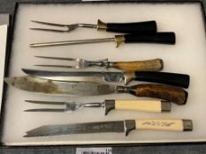 VINTAGE CUTLERY SETS REGENT SHEFFIELD, E. PARKER & SONS