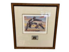 ROBRT STEINER 1984 NEVADA DUCK STAMP PRINT NO. 1369/1900