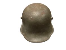 WWI GERMAN STHLELM METAL MILITARY HELMET