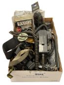 ASSORTED FIREARM ACCESSORIES MOSTLY SLINGS AND RAIL MOUNTING HARDWARE