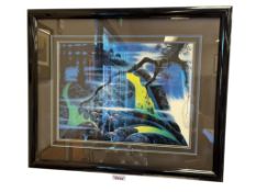 EYVIND EARLE DISNEY BACKGROUND ILLUSTRATOR PRINT TITLED GREEN PASTURES