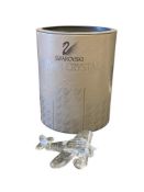 SWAROVSKI CRYSTAL AIRPLANE NO. 7473 NR002 DESIGNED BY ADI STOCKER