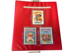 1985-1986 GARBAGE PAIL KIDS SERIES 1-4 COLLECTOR STICKER CARDS TOTAL OF 84 CARDS