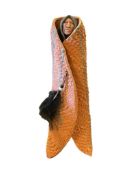 UNIQUE NATIVE AMERICAN HAND MADE CLAY SCULPTURE