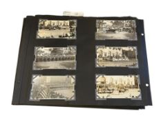 INCREDIBLE PHOTO ALBUM FILLED WITH PHOTOGRAPHS OF WWI TROOPS, WOODROW WILSON, MONUMENTS