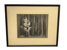 VINTAGE ANSEL ADAMS PHOTO PRINT OF ASPENS FROM NORTHERN NEW MEXICO