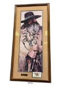 JIM THOMASON AMERICAN WESTERN ARTIST LIMITED EDITION ARTIST PROOF TITLED BIG MEDICINE NO. 26/97