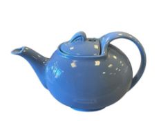 VINTAGE CERAMIC HALL TEAPOT IN LIGHT BLUE