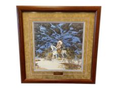 BEV DOOLITTLE LIMITED EDITION PRINT TITLED EAGLE HEART NO. 33,410/48,000