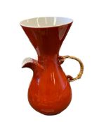 KENJI FUJITA LEDERMAN MID CENTURY MODERN PORCELAIN COFFEE CARAFE