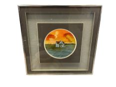 JUAN QUEVEDO PERU BORN AMERICAN ARTIST ORIGINAL WATECOLOR