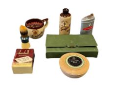 VINTAGE MENS SHAVING PRODUCTS AND ACCESSORIES SHAVING BRUSH, SOAP, AFTERSHAVE, TALCUM