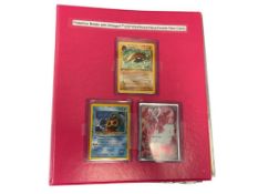 138 POKEMON COLLECTOR PLAYING CARDS 1999-2023 INCLUDES HALOS, 1ST EDITION, RARES, AND DOUBLE RARES