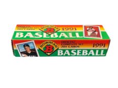 FACTORY SEALED 1991 BOWMAN TOPPS BASEBALL MLB 704 CARD PACK