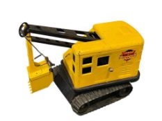 1950'S MARX LUMAR CONTRACTOS PRESSED STEEL TOY STEAM SHOVEL