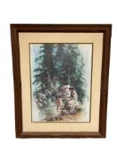 MIMI JOBE NATIVE AMERICAN PRINT