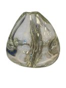 WILLIAM WORCESTER HAWAIIAN ARTIST UNIQUE MODERN ART GLASS VASE