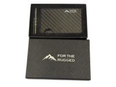 NEW FOR THE RUGGED RFID BLOCKING SLIM WALLET IN MATTE CARBON FIBER FINISH